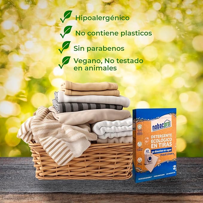 Detergente en Tiras Fresh Linen