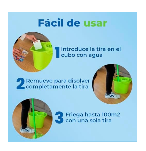 Friegasuelos en Tiras