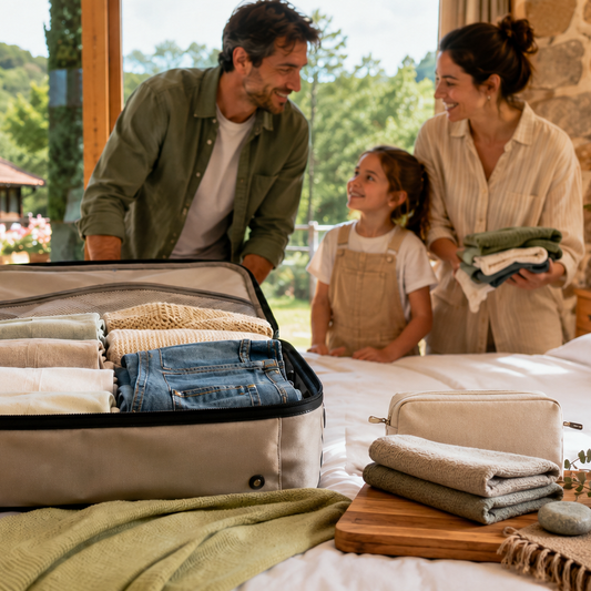 Escapada rural sostenible: lleva la limpieza contigo con el Pack Familiar Nobacpro