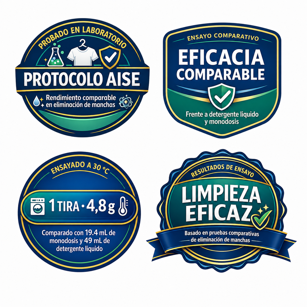 Detergente en Tiras para la Ropa