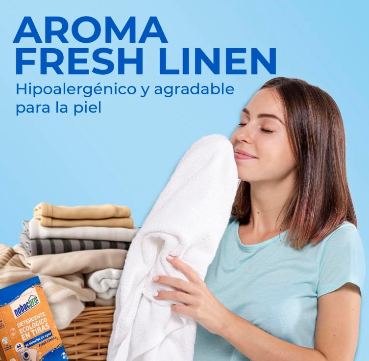 Detergente en Tiras Fresh Linen
