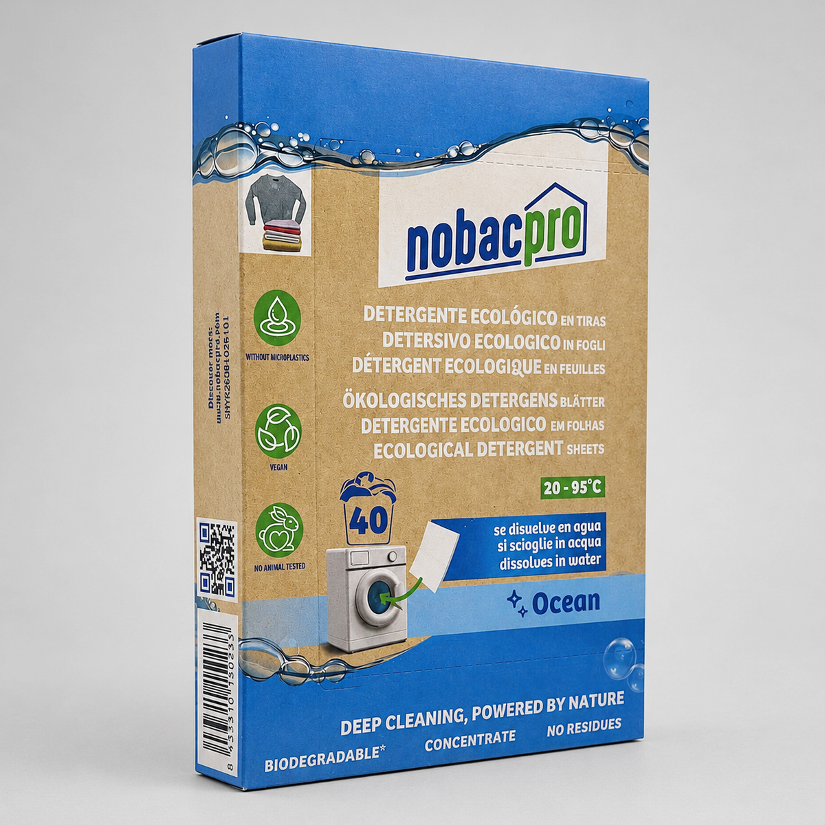Detergente en Tiras para la Ropa